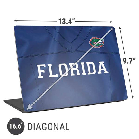 University of Florida Blue Jersey Universal Laptop 16.6in (13.4 x 9.7in) Skin